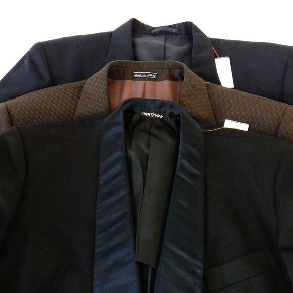 Lot of 3 suit jackets Ferrar/Mancini/Highway - Picture 1 of 8